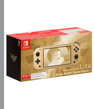 Limitovaná edice konzole Nintendo Switch Lite Hyrule Edition